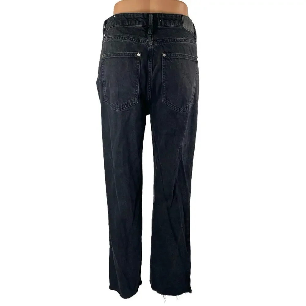 Zara black we inseam